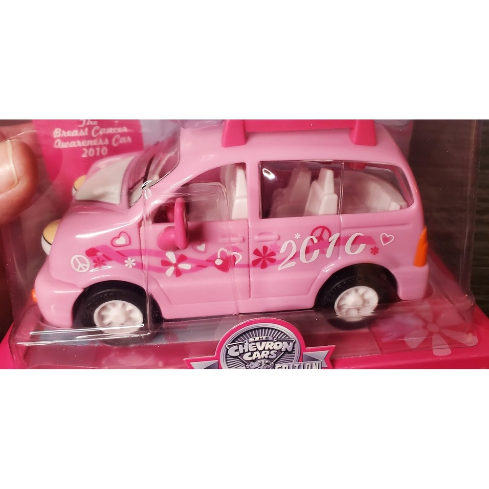 Chevron Cars Special Edition Pink Car HARMONEE  Breast Cancer‎ Awareness NIB NOS